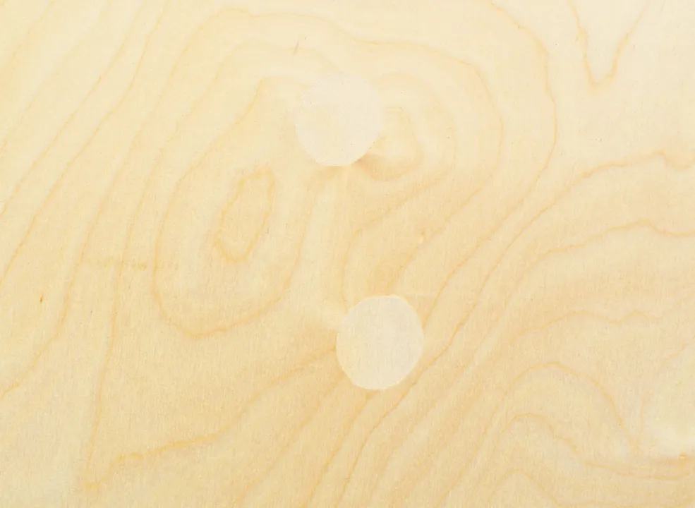 plywood round shape patches